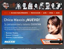 Tablet Screenshot of chicamaxxis.com